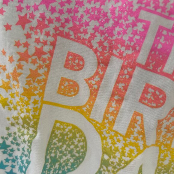 Girls Colorful Birthday Shirt - Picture 2 of 2